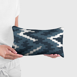 Подушка-антистресс Пиксельная текстура камуфляж, цвет: 3D-принт — фото 2