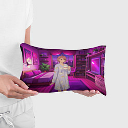 Подушка-антистресс Дандадан Сиратори Айра с кофе, цвет: 3D-принт — фото 2