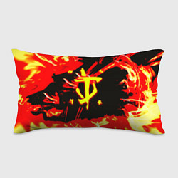 Подушка-антистресс Doom огненный, цвет: 3D-принт