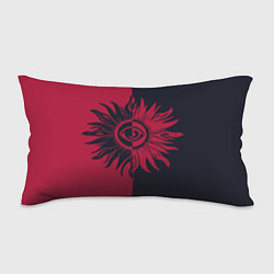 Подушка-антистресс Солнце красно-синее