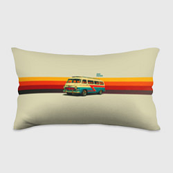 Подушка-антистресс Ретро автобус ЗИС-МКИМ поп-арт, цвет: 3D-принт