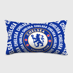 Подушка-антистресс Челси надписи по кругу и логотип, цвет: 3D-принт