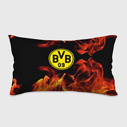 Подушка-антистресс Borussia огонь текстура, цвет: 3D-принт