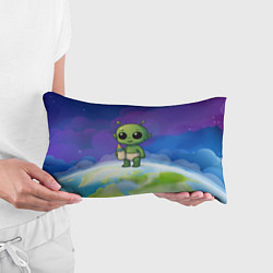 Подушка-антистресс Малыш инопланетянин с молоком, цвет: 3D-принт — фото 2