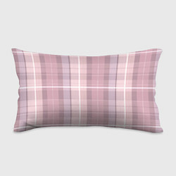 Подушка-антистресс Пыльно-розовый клетчатый