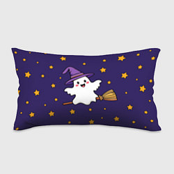 Подушка-антистресс Хэллоуин, привидение на метле, цвет: 3D-принт