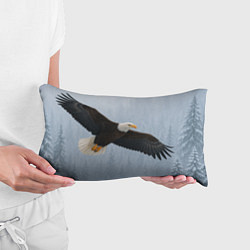 Подушка-антистресс Зимний орёл, цвет: 3D-принт — фото 2