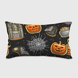 Подушка-антистресс Атмосфера хэллоуина, цвет: 3D-принт