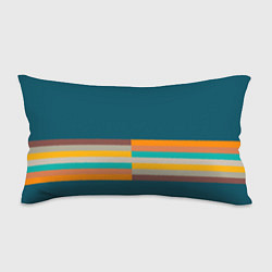 Подушка-антистресс Индиго и омбре градиент заката с текстурой