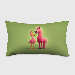 Подушка-антистресс Розовые они такие, цвет: 3D-принт