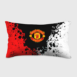 Подушка-антистресс Манчестер Юнайтед краски абстрактные