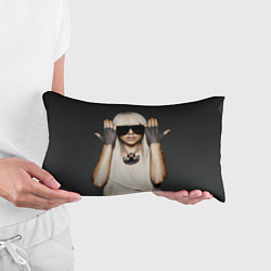 Подушка-антистресс Lady Gaga, цвет: 3D-принт — фото 2