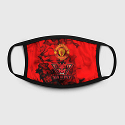 Маска для лица Manchester United, цвет: 3D-принт — фото 2