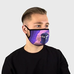 Маска для лица ТАРДИС, цвет: 3D-принт