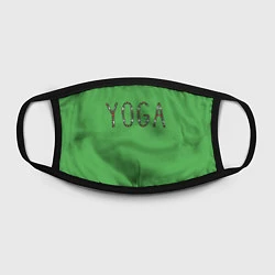 Маска для лица Йога, цвет: 3D-принт — фото 2