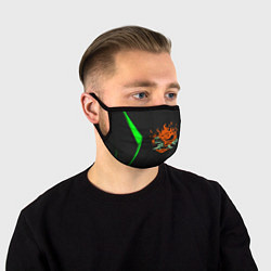 Маска для лица SAMURAI S, цвет: 3D-принт
