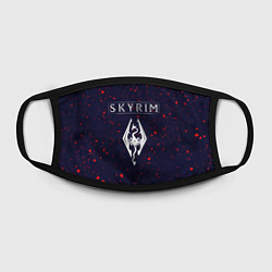 Маска для лица TESV: SKYRIM - Брызги, цвет: 3D-принт — фото 2