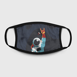 Маска для лица Космос Поехали!, цвет: 3D-принт — фото 2
