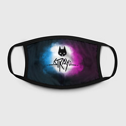 Маска для лица Stray black, цвет: 3D-принт — фото 2