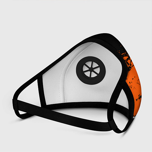 Маска с клапаном Cyberpunk 2077: SAMURAI / 3D-Черный – фото 3