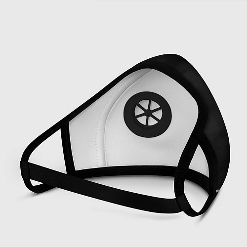 Маска с клапаном Cyberpunk 2077: Samurai / 3D-Черный – фото 3