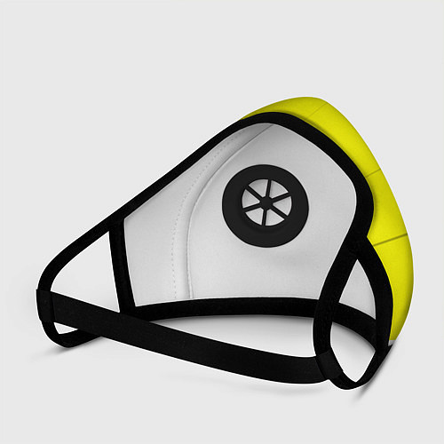 Маска с клапаном CYBERPUNK 2077 / 3D-Черный – фото 3