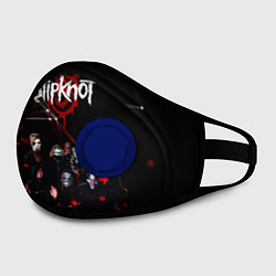 Маска с клапаном Slipknot, цвет: 3D-синий — фото 2