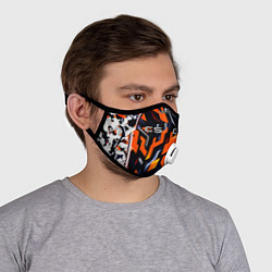 Маска с клапаном Counter Strike, цвет: 3D-белый — фото 2