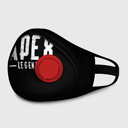 Маска с клапаном Apex Legends, цвет: 3D-красный — фото 2