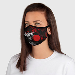 Маска с клапаном SLIPKNOT, цвет: 3D-красный