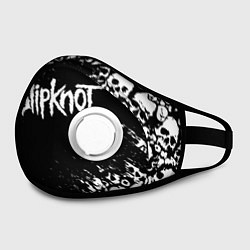 Маска с клапаном SLIPKNOT, цвет: 3D-белый — фото 2