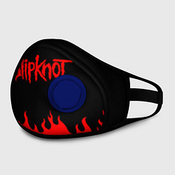 Маска с клапаном SLIPKNOT, цвет: 3D-синий — фото 2