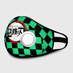 Маска с клапаном KIMETSU NO YAIBA, цвет: 3D-белый — фото 2