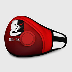 Маска с клапаном Monokuma, цвет: 3D-красный — фото 2