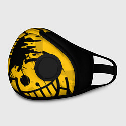 Маска с клапаном ONE PIECE PIRATES ПИРАТЫ, цвет: 3D-черный — фото 2
