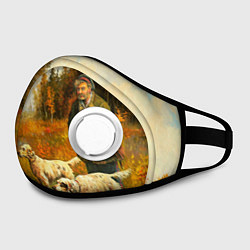 Маска с клапаном Охота на утку, цвет: 3D-белый — фото 2