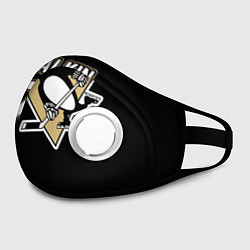 Маска с клапаном Pittsburgh Penguins: Malkin, цвет: 3D-белый — фото 2