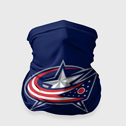 Бандана-труба Columbus Blue Jackets, цвет: 3D-принт