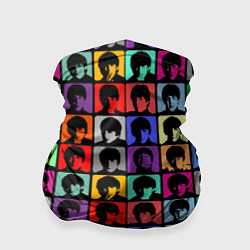 Бандана-труба The Beatles: pop-art, цвет: 3D-принт