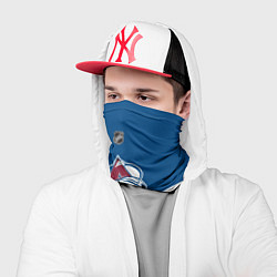 Бандана-труба NHL: Colorado Avalanche, цвет: 3D-принт — фото 2