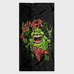 Бандана-труба Slayer Slimer, цвет: 3D-принт — фото 2