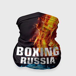 Бандана-труба Boxing Russia, цвет: 3D-принт