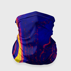 Бандана-труба Ультрафиолетовые разводы, цвет: 3D-принт