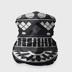 Бандана-труба Black&White africa, цвет: 3D-принт