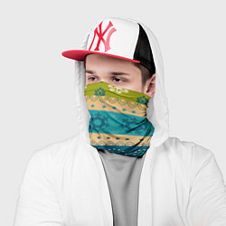 Бандана-труба Индийский узор, цвет: 3D-принт — фото 2