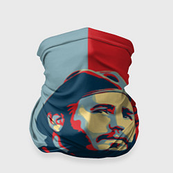 Бандана-труба Фидель Кастро, цвет: 3D-принт
