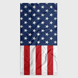 Бандана-труба Флаг США, цвет: 3D-принт — фото 2