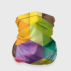 Бандана-труба Цветные зонтики, цвет: 3D-принт