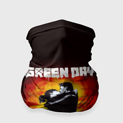 Бандана-труба Поцелуй Green Day, цвет: 3D-принт