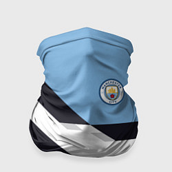 Бандана-труба Manchester City FC: White style, цвет: 3D-принт